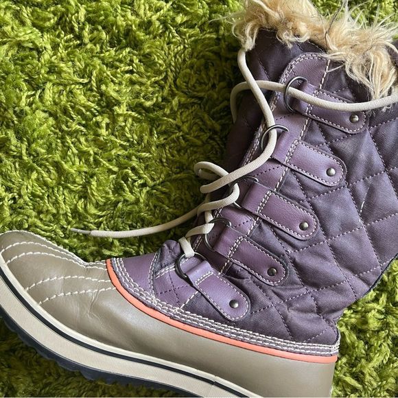 SOREL WINTER BOOTS WATERPROOF SIZE 8 - Picture 8 of 13